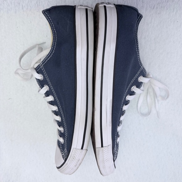Converse Chuck Taylor All Star Low Navy Blue Sneakers M9697C Mens 10 Womens 12 - Picture 5 of 13